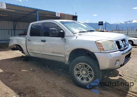 2005 Nissan Titan Xe из США, поврежденный, VIN 1N6AA07B75N562624